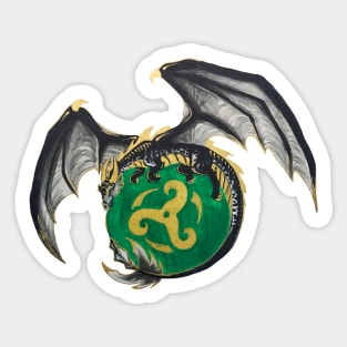 Flying Dragon Sticker